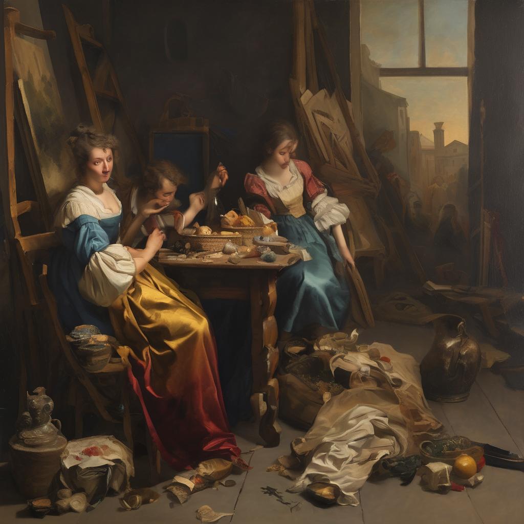 Το Στιλ και οι Τεχνικές του Λούκα ΛΟΝΓΚΙ στη ζωγραφική